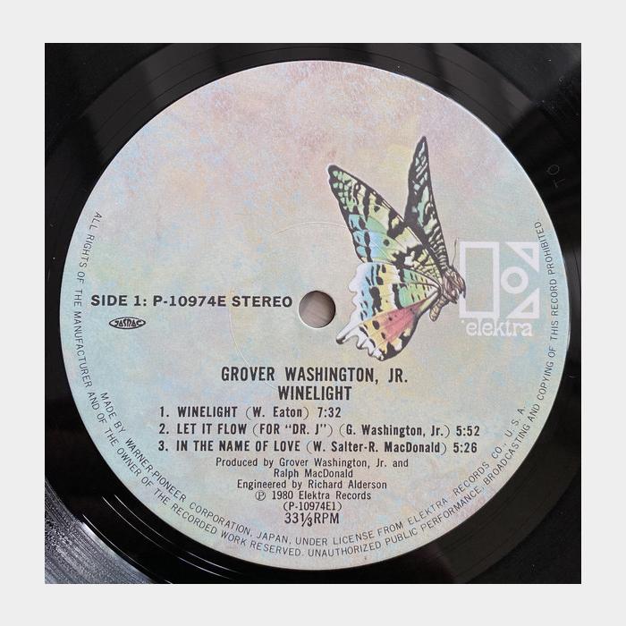 Grover Washington, Jr. - Winelight (ex+/ex+. obi)