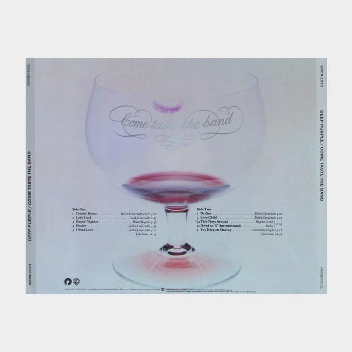 CD Deep Purple - Come Taste The Band