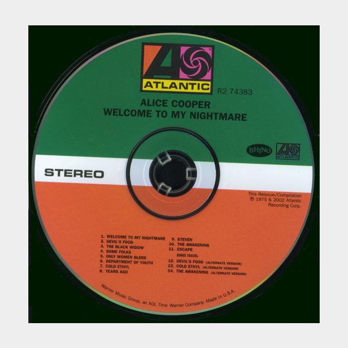 CD Alice Cooper - Welcome To My Nightmare
