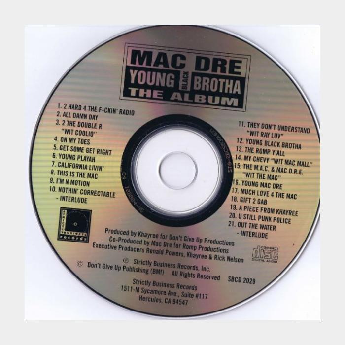 CD Mac Dre - Young Black Brotha (sealed)