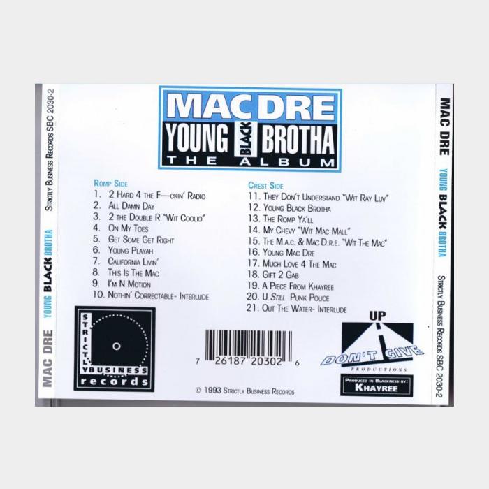 CD Mac Dre - Young Black Brotha (sealed)