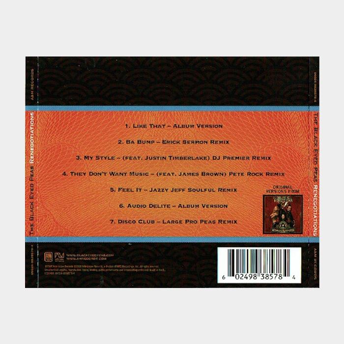 CD Black Eyed Peas - Renegotiations The Remix