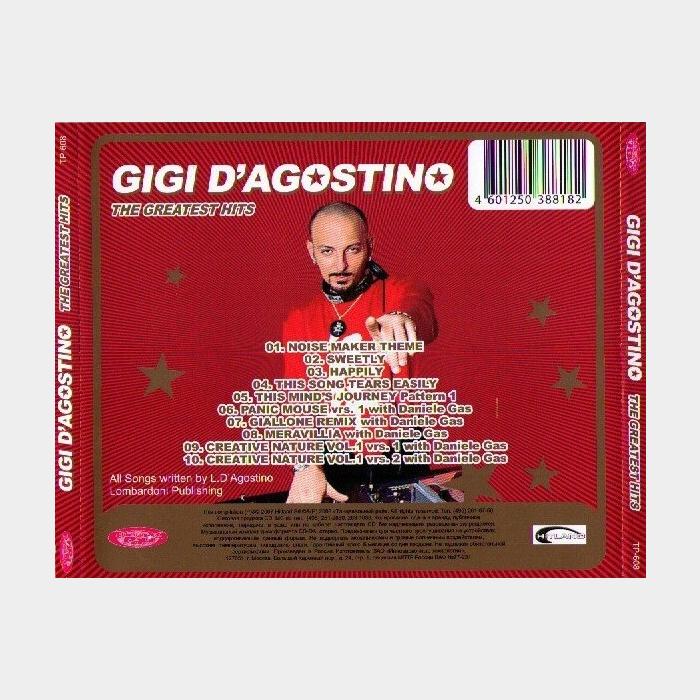 CD Gigi D'Agostino - The Greatest Hits
