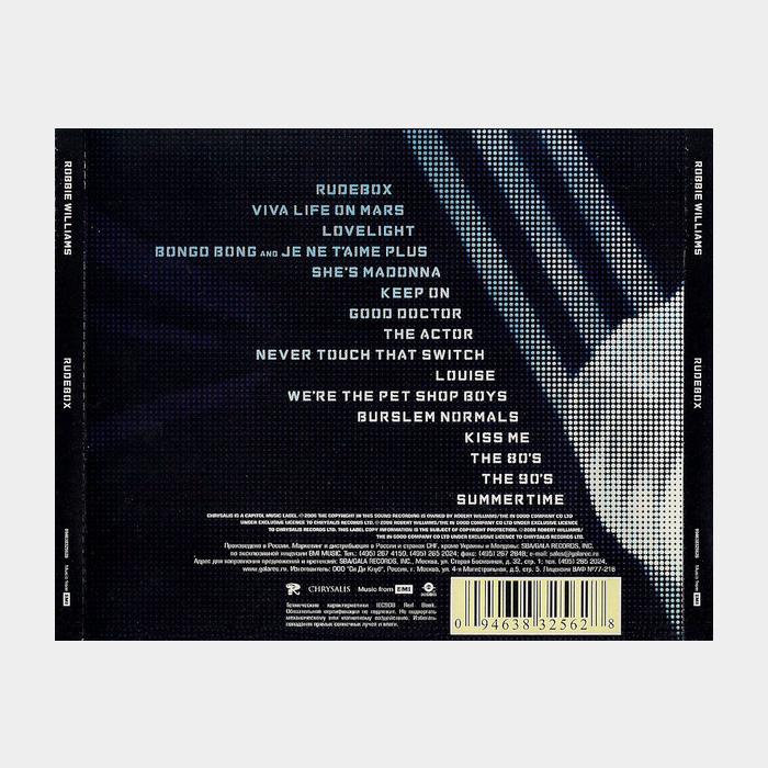 CD Robbie Williams - Rudebox