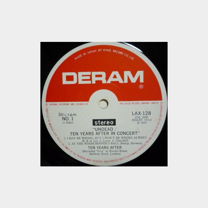 Ten Years After - Undead (ex+/ex+)