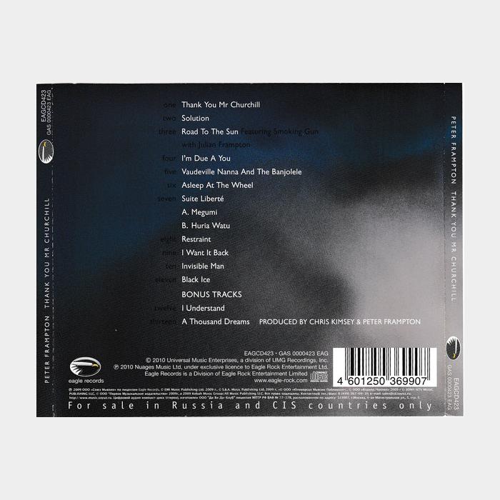 CD Peter Frampton - Thank You Mr.Churchill