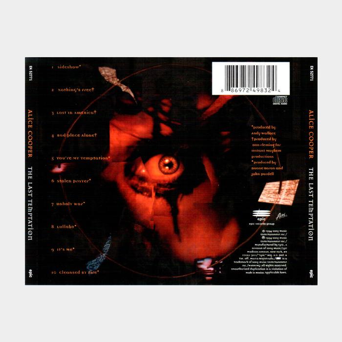 CD Alice Cooper - The Last Temptation