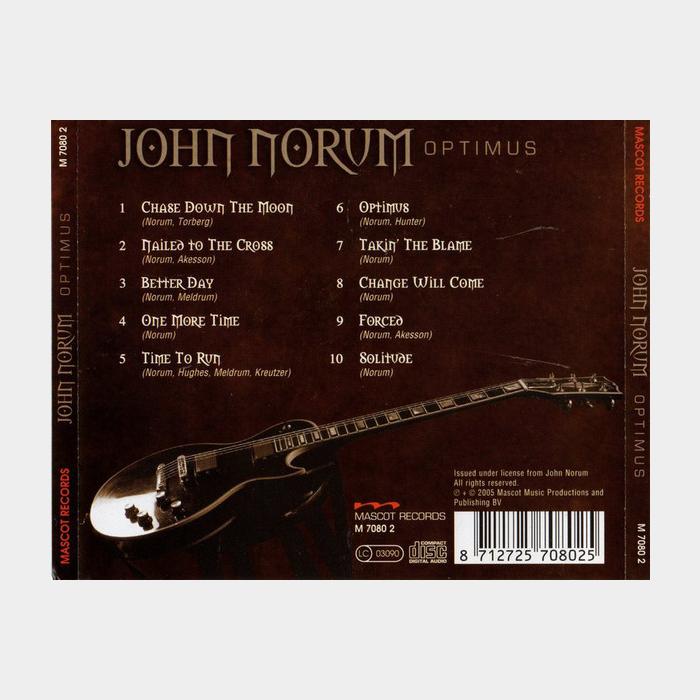 CD John Norum - Optimus