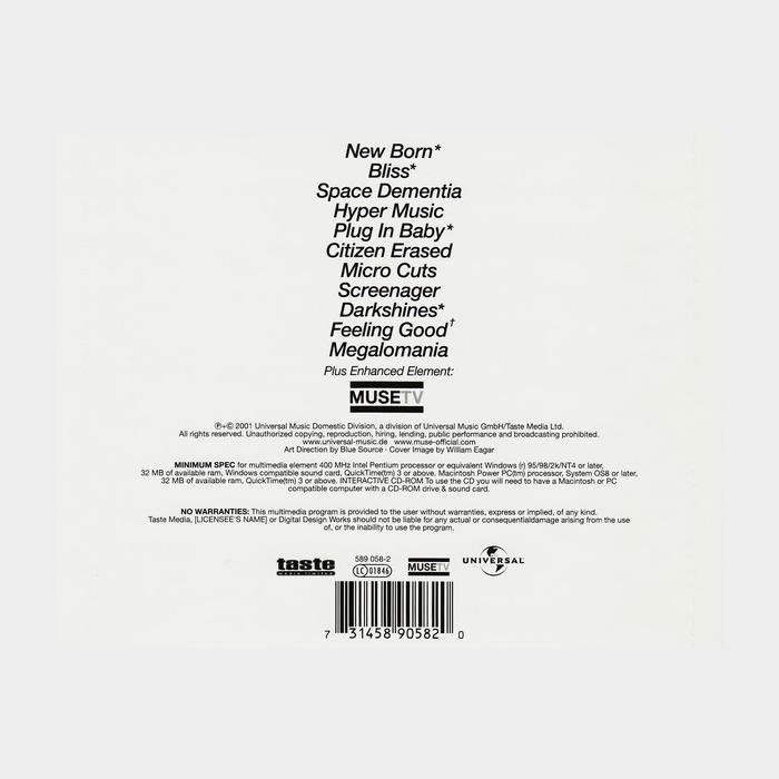 CD Muse - Origin Of Symmetry