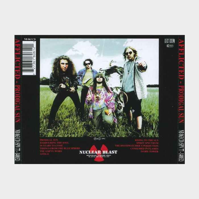 CD Afflicted - Prodigal Sun