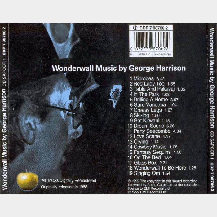 CD George Harrison - Wonderwall Music