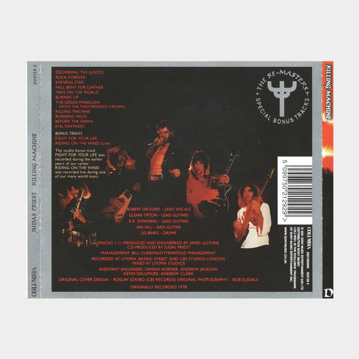 CD Judas Priest - Killing Machine
