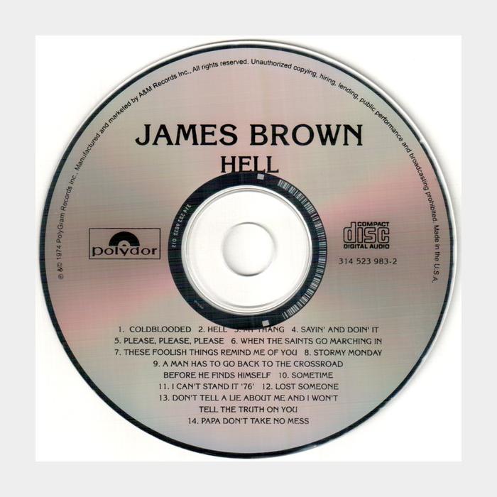 CD James Brown - Hell