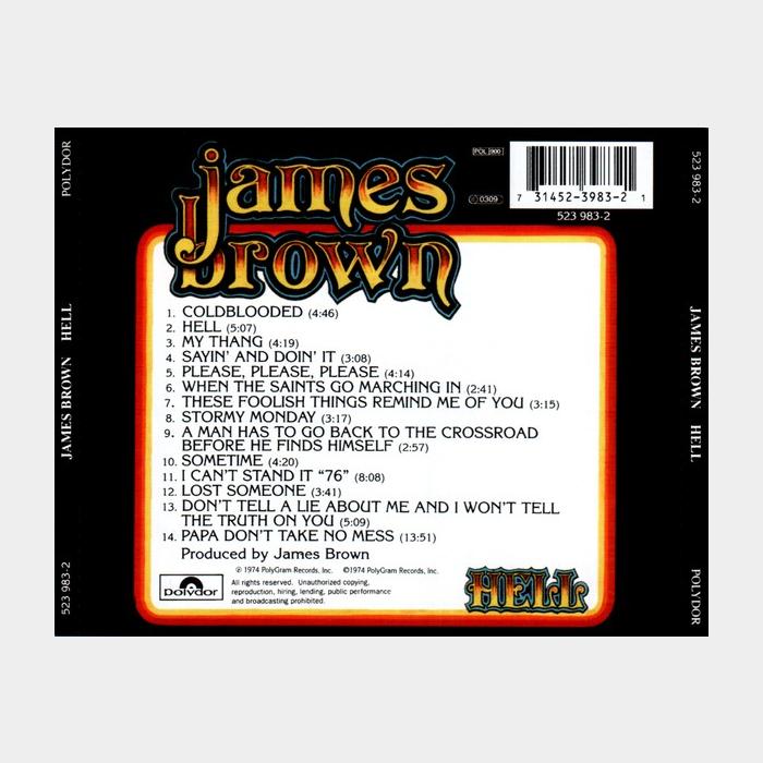 CD James Brown - Hell