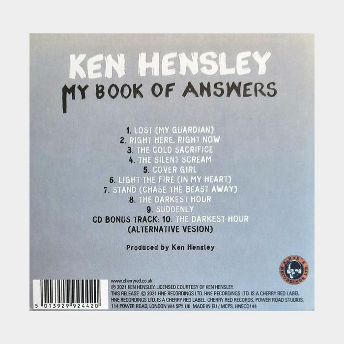 CD Ken Hensley - My Book Of Answers