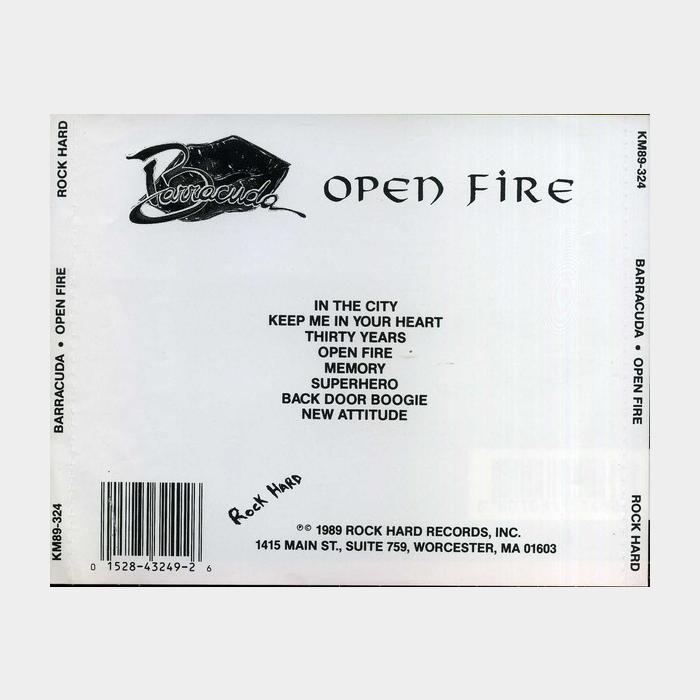 CD Barracuda - Open Fire