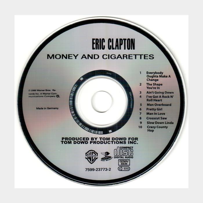 CD Eric Clapton - Money And Cigarets