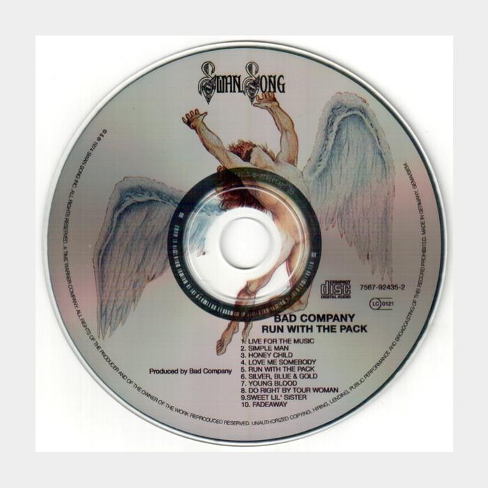 CD Bad Company - Run With The Pack