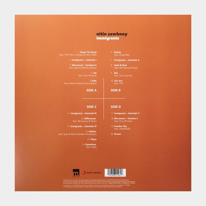 Nitin Sawhney - Immigrants 2LP (sealed, 180g)