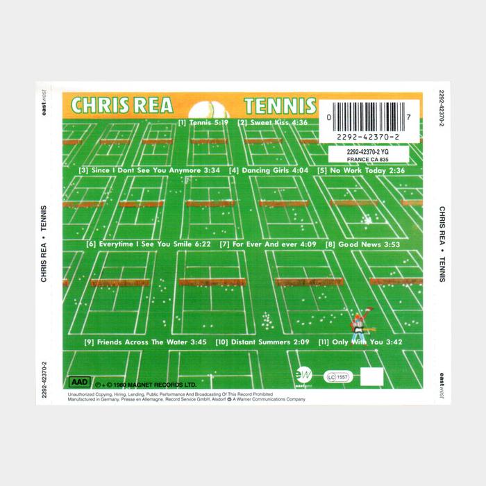 CD Chris Rea - Tennis