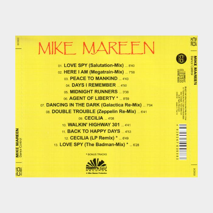CD Mike Mareen - Dance Control