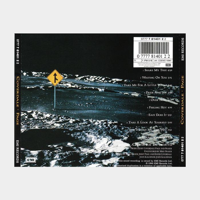 CD David Coverdale / Jimmy Page - Coverdale / Page