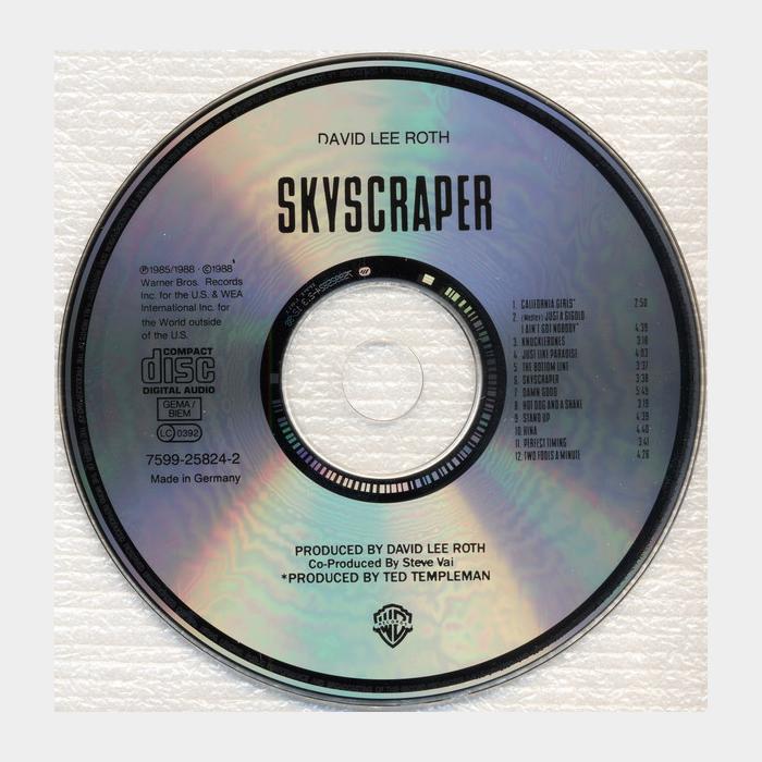 CD David Lee Roth - Skyscraper (ex+/ex+)