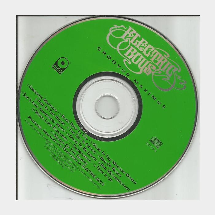 CD Electric Boys - Groovus Maximus (ex+/ex)
