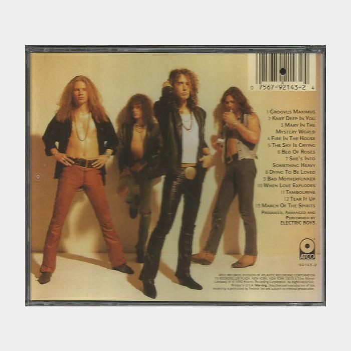 CD Electric Boys - Groovus Maximus (ex+/ex)