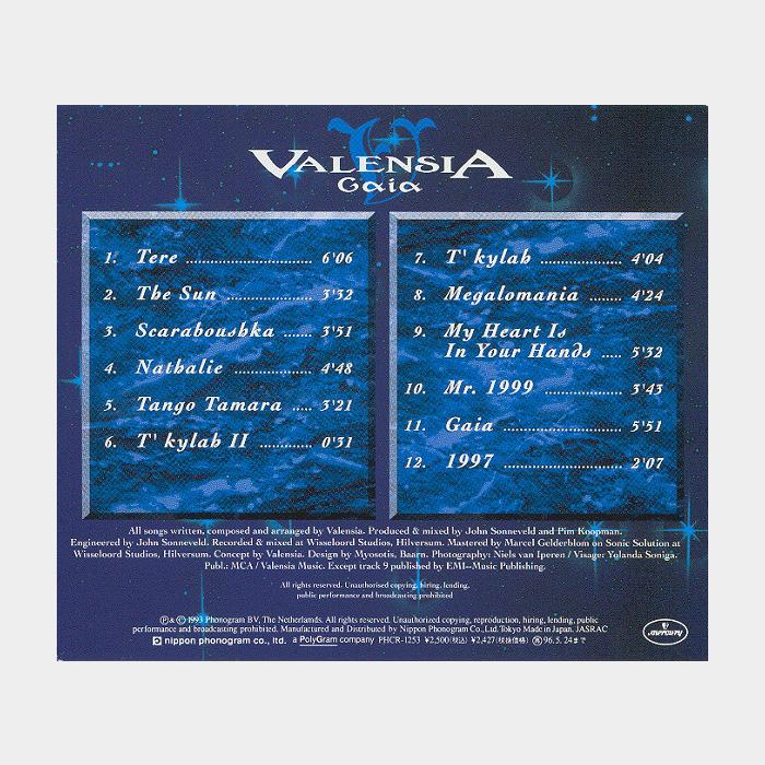 CD Valensia - Gaia (ex+/ex+)