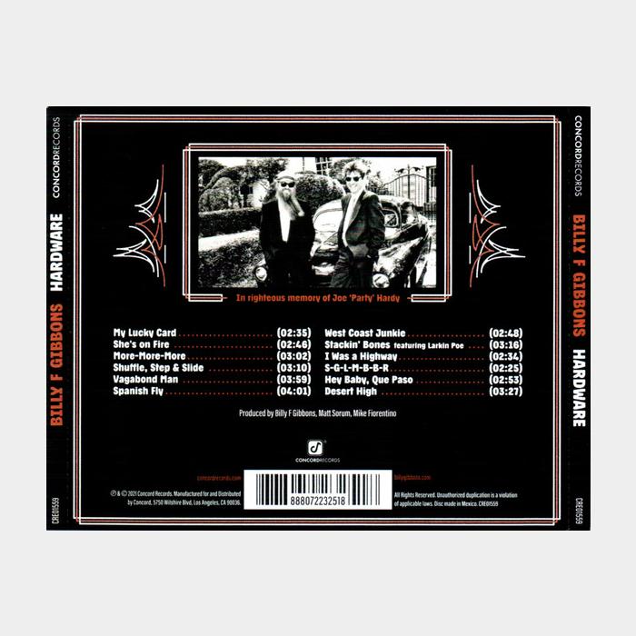 CD Billy F Gibbons - Hardware
