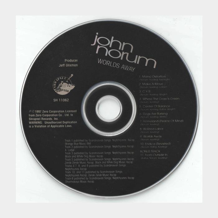 CD John Norum - Worlds Away