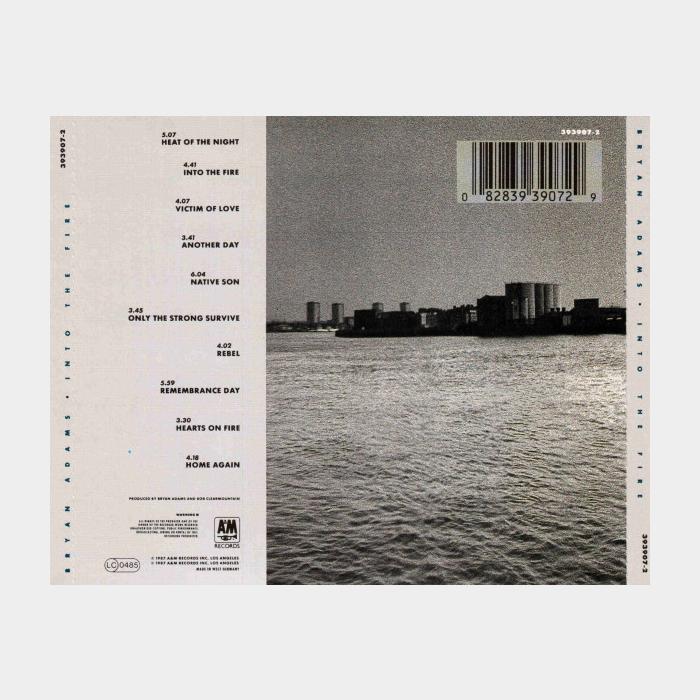 CD Bryan Adams - Into The Fire