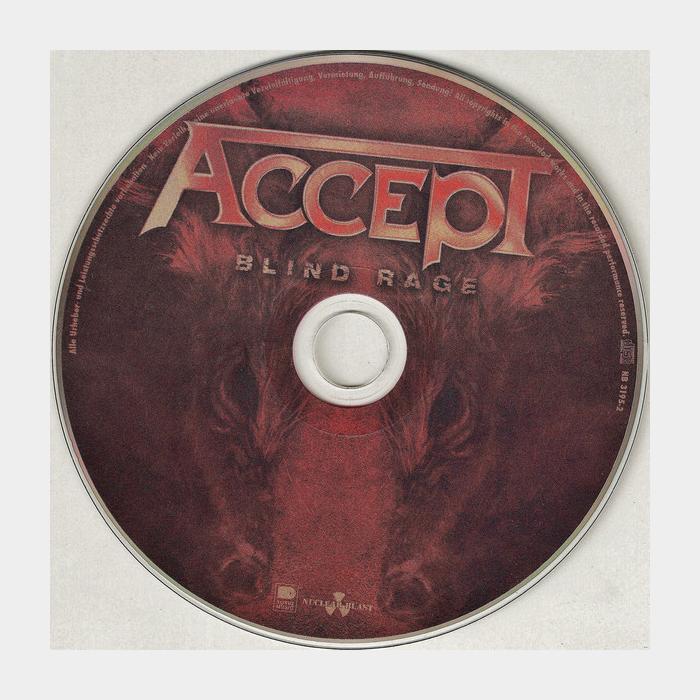 CD Accept - Blind Rage (ex+/ex+, License)