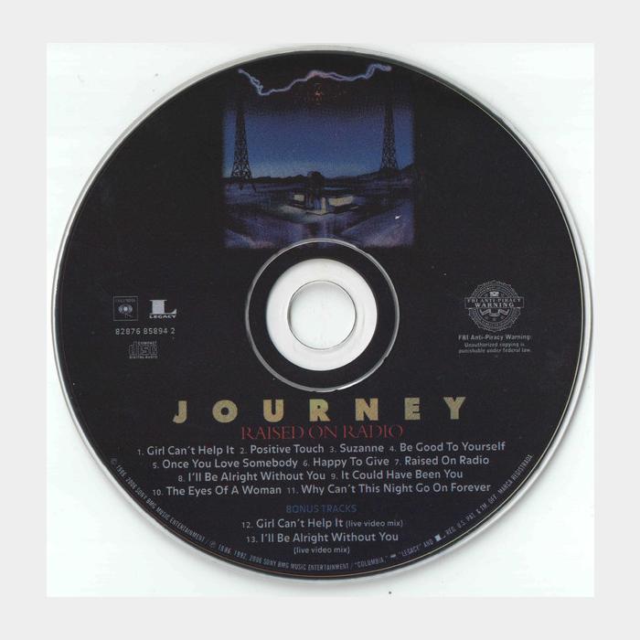 CD Journey - Raised On Radio