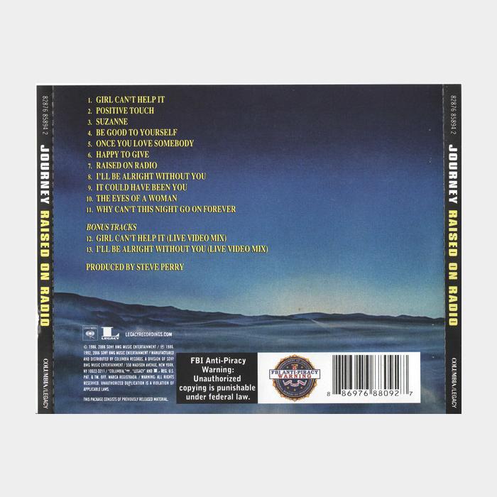 CD Journey - Raised On Radio