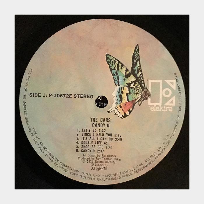 Cars - Candy-O (ex+/ex+, obi)