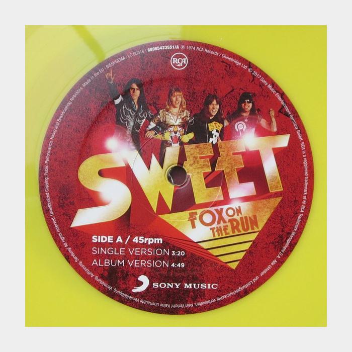 Sweet - Fox On The Run (OST Guardians Galaxy 2) (sealed, 180g, Yellow)