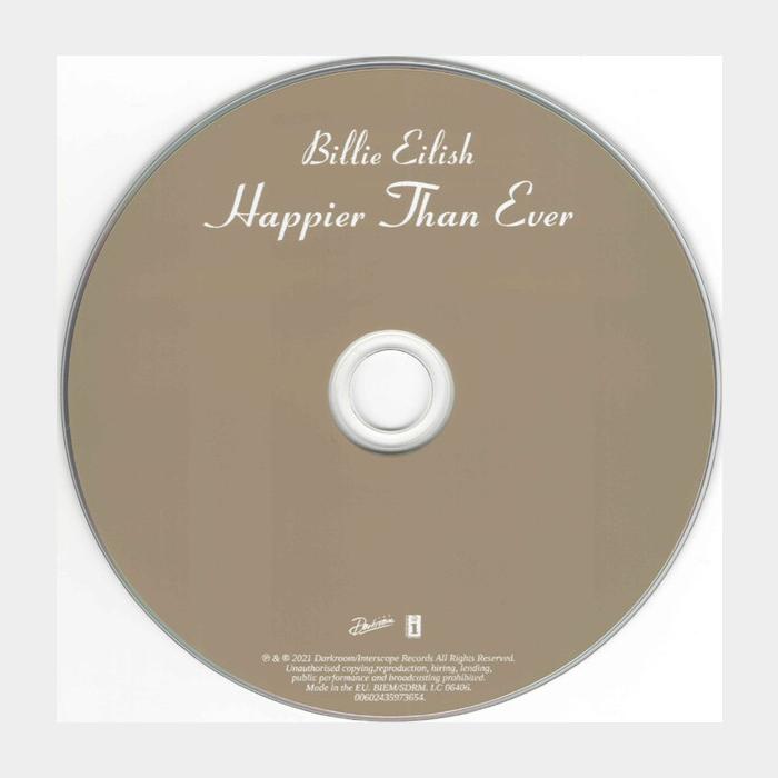 CD Billie Eilish - Happier Than Ever