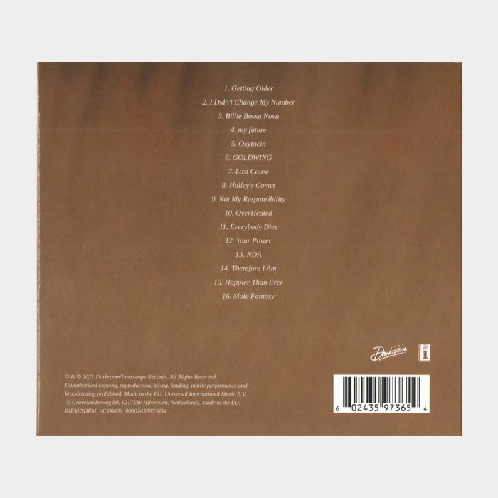 CD Billie Eilish - Happier Than Ever