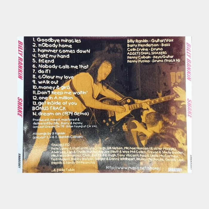 CD Billy Rankin - Shake