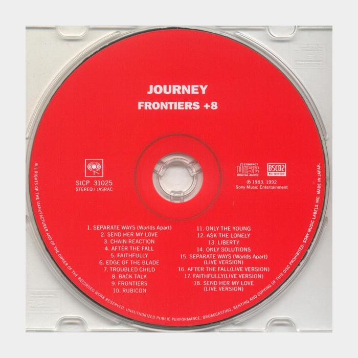 CD Journey - Frontiers (+8 Tracks)