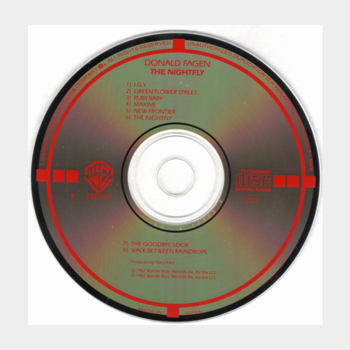CD Donald Fagen - The Nightfly (ex+/ex)