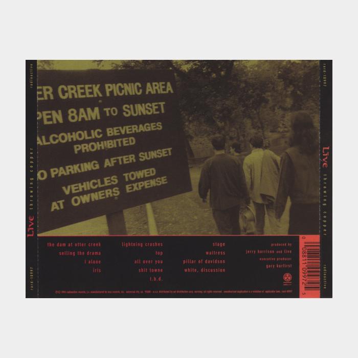 CD Live - Throwing Cooper (ex+/ex)