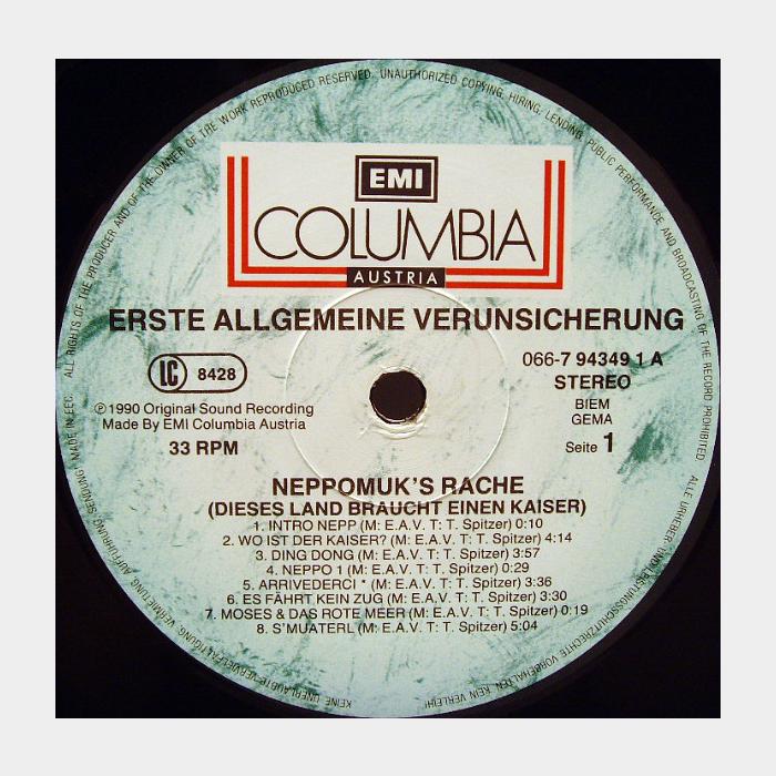 Erste Allgemeine Verunsicherung - Neppomuk's Rache (ex+/ex)