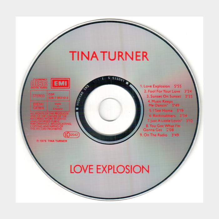 CD Tina Turner - Love Explosion