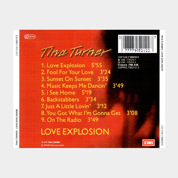 CD Tina Turner - Love Explosion