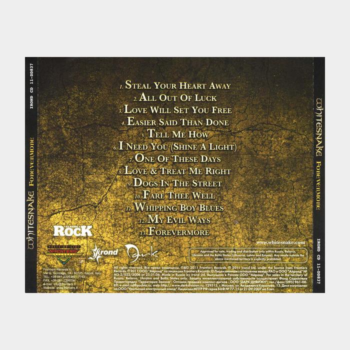 CD Whitesnake - Forevermore