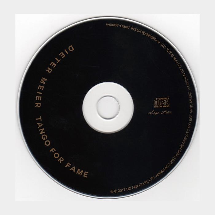 CD Dieter Meier - Tango For Fame