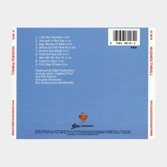 CD Hughes / Thrall – Hughes / Thrall (ex+/ex)